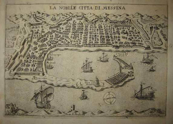 Scoto Francesco (1548-1622) La nobile città  di Messina 1659 Padova